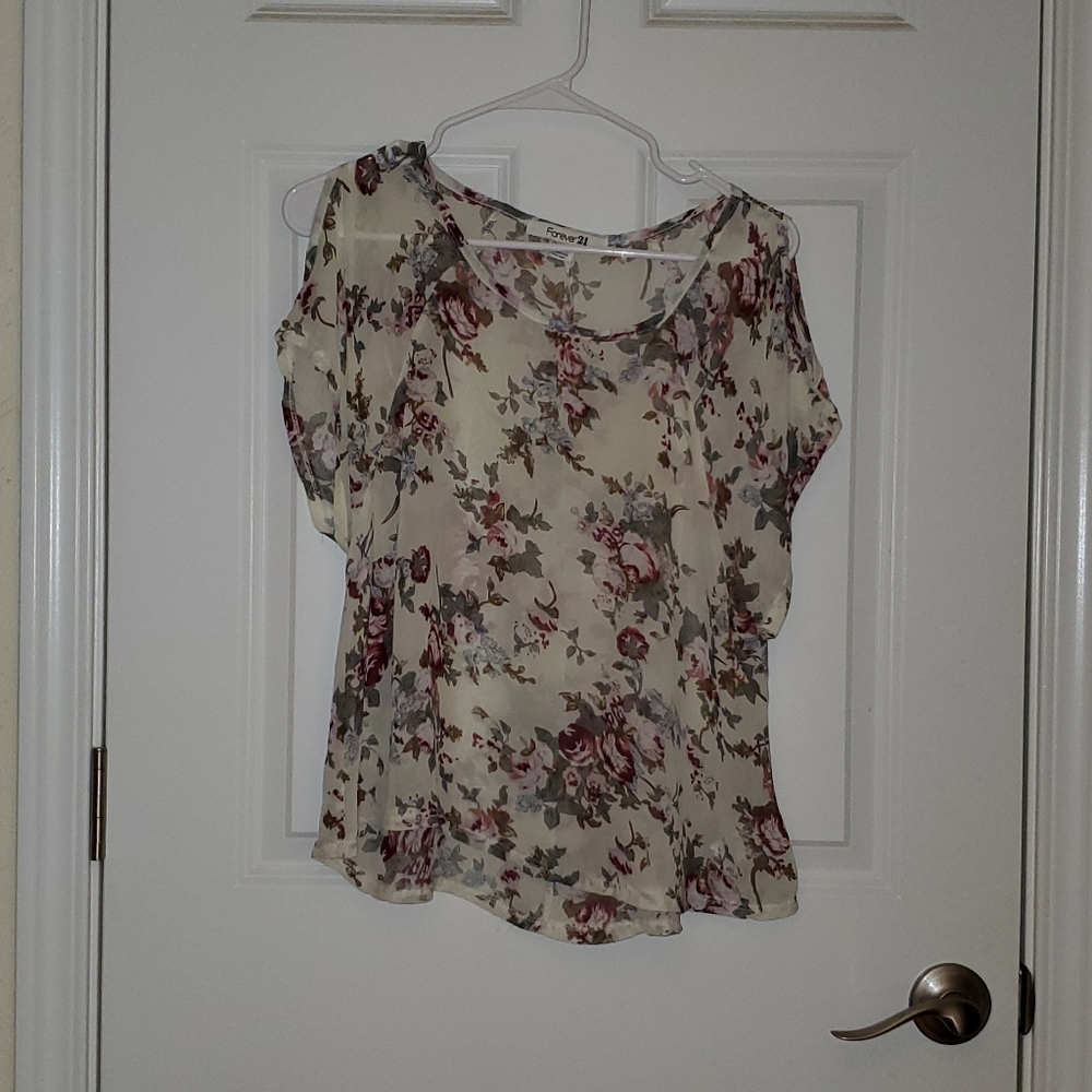 Sheer blouse